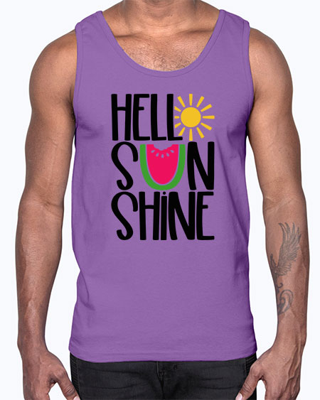 Hello Sunshine Style 37#- summer- Cotton Tank
