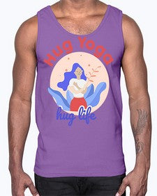 Hug Yoga Hug Life 261#- yoga- Cotton Tank