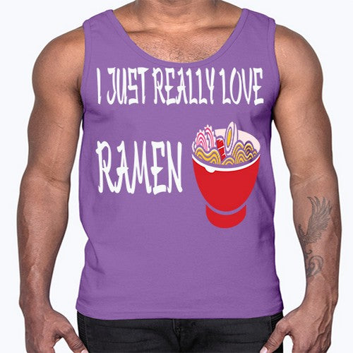 I Just Love Ramen Japanese Anime 238#- anime- Cotton Tank