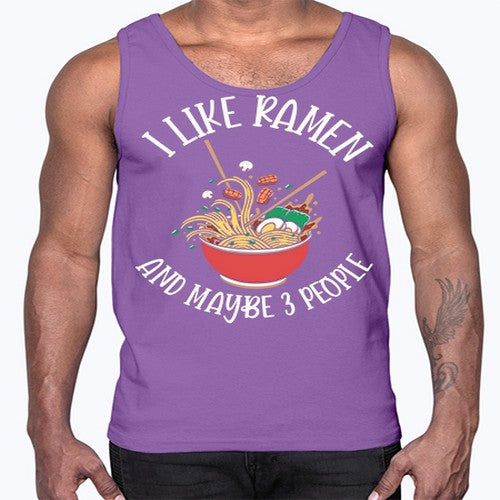 I Like Ramen Japanese Noodles 239#- anime- Cotton Tank