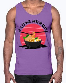 I Love Ramen 1142#- Ramen- Cotton Tank