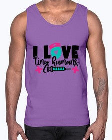 I Love Tiny Humans Style Style 904#- nurse- Cotton Tank