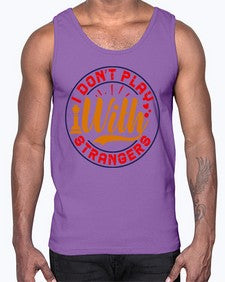 I dont play with strangers 106#- chess- Cotton Tank