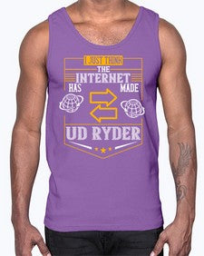 I just think the Internet has made us ryder 75#- internet- Cotton Tank
