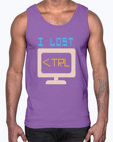 I lost Ctrl 40#- computer- Cotton Tank