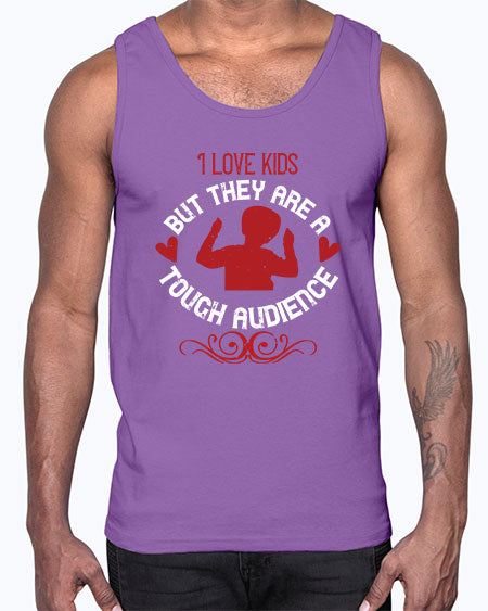 I love kids but they are a tough audience Style 101#- kids- Cotton Tank