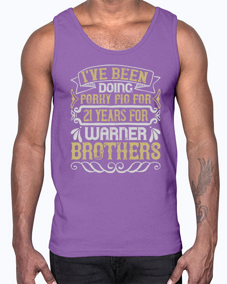 I’ve been doing Porky Pig for years for Warner Brothers Style 48#- pig- Cotton Tank