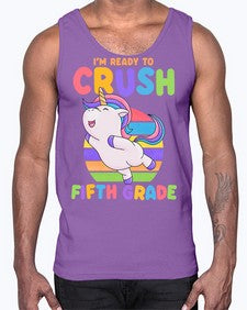 Im Ready to Crush fifth 386#- fifth grade- Cotton Tank