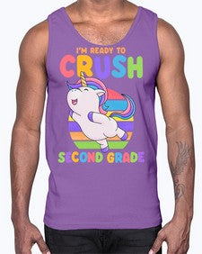 Im Ready to Crush second 391#- second grade- Cotton Tank
