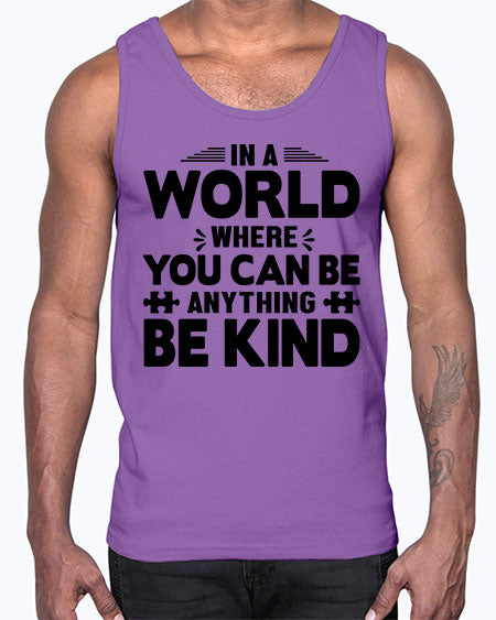 In a world Style 48#- autism- Cotton Tank