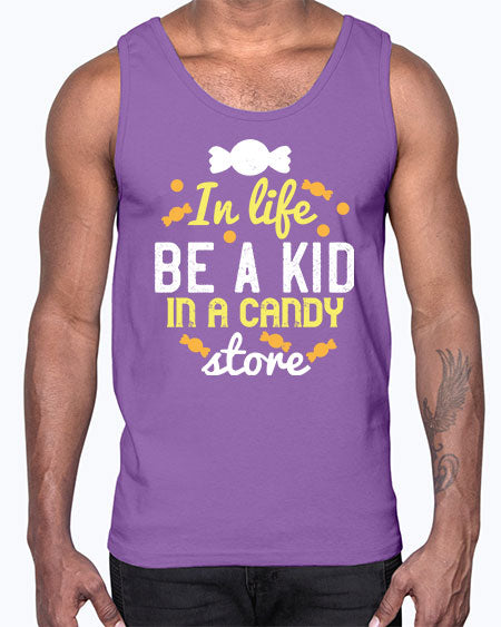 In life be a kid in a candy store Style 122#- kids- Cotton Tank