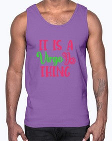It is a virgo thing 260#- virgo- Cotton Tank