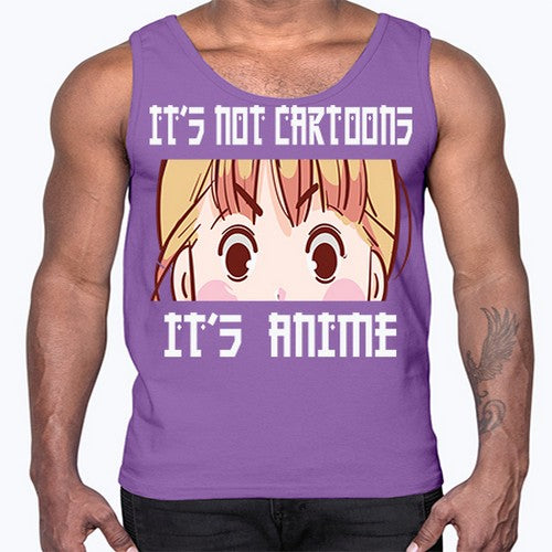Its Not Cartoons Its Anime Anime 255#- anime- Cotton Tank