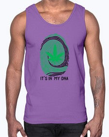 Its in my DNA 680#- marijuana- Cotton Tank