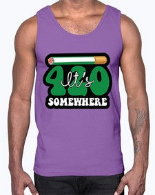 Its somewhere 674#- marijuana- Cotton Tank