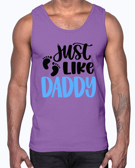 Just Like Daddy Style 357#- baby- Cotton Tank