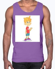 Kid 148#- cartoon general- Cotton Tank