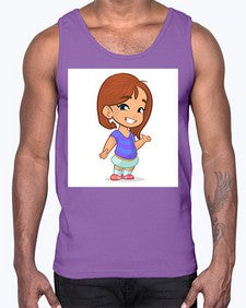 Kid 150#- cartoon general- Cotton Tank