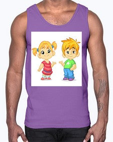 Kid 157#- cartoon general- Cotton Tank