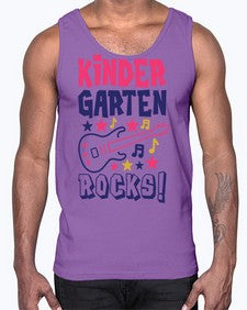 Kindergarten Rocks 433#- kindergarten- Cotton Tank