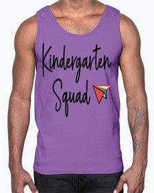Kindergarten Squad 436#- kindergarten- Cotton Tank