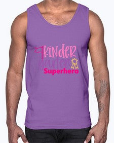 Kindergarten Superhero 440#- kindergarten- Cotton Tank