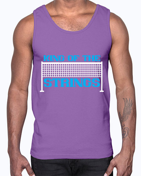 King of the strings 2004#- badminton- Cotton Tank