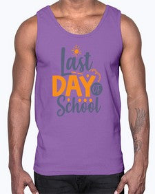 Last day of school 453#- last day of school- Cotton Tank