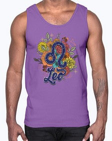Leo 127#- leo- Cotton Tank