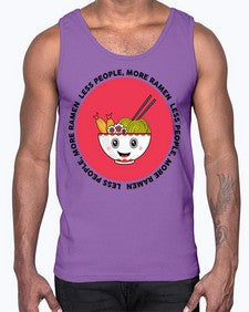 Less People More Ramen 1283#- Ramen- Cotton Tank