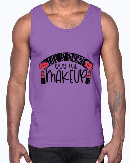 Life Is Short Buy The Makeup Style 60#-makeup Cotton Tank