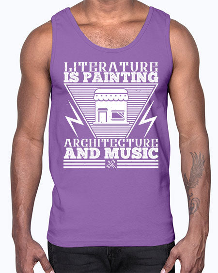 Literature is painting architecture and music Style 275#- architect- Cotton Tank