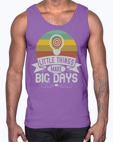 Little things make big days Style 28#- motivation- Cotton Tank