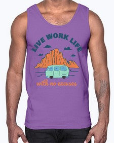 Live Work Life 6#- internet- Cotton Tank