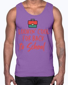 Lookin Cool for Back to School 512#- general school- Cotton Tank