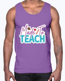 Made To Teach 1080#- teacher- Cotton Tank