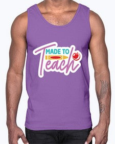 Made To Teach 1082#- teacher- Cotton Tank