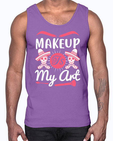 Makeup Is My Art Style 193#-makeup Cotton Tank