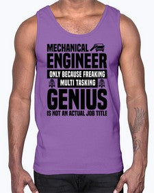 Mechanical engineer Style 1090#- engineer- Cotton Tank