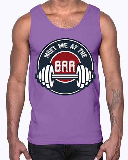 Meet me at the bar- sports general- Cotton Tank