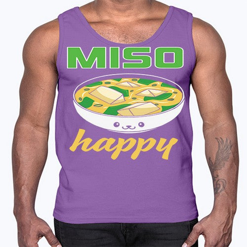 Miso Anime Japanese Food Lover 268#- anime- Cotton Tank