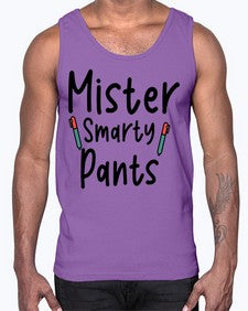 Mister Smarty Pants 534#- general school- Cotton Tank