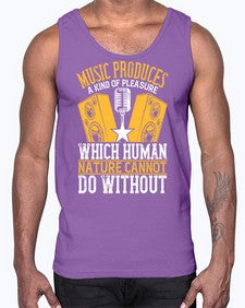 Music produces a kind of pleasure which human nature cannot do without 36#- dance2- Cotton Tank