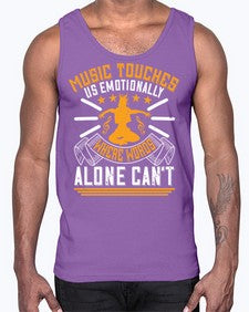 Music touches us emotionally where words alone cant 37#- dance2- Cotton Tank