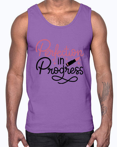 Perfection in Progress Style 32#-makeup Cotton Tank