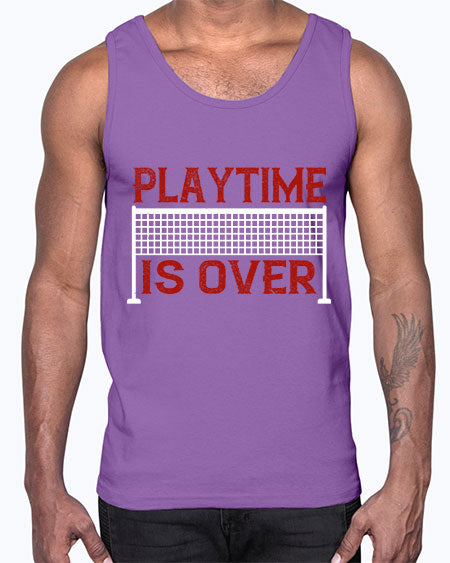 Playtime is over 1932#- badminton- Cotton Tank
