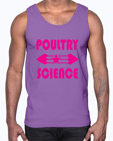 PoultryScienceScience tshirt design PoultryScience Sciencetshirtdesign 158#- general science- Cotton Tank