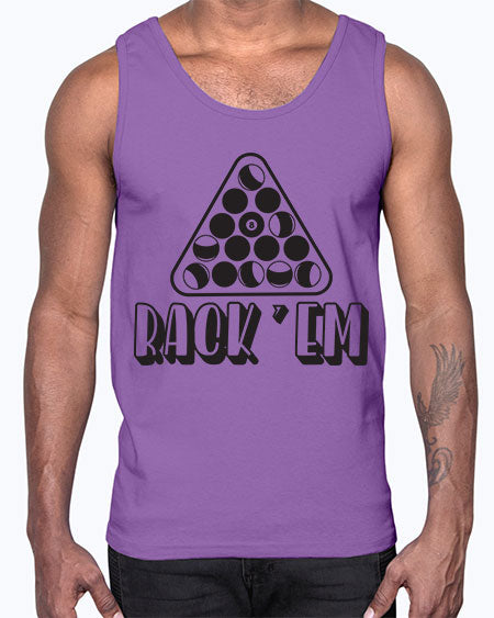 Rack em 558#- billards- Cotton Tank