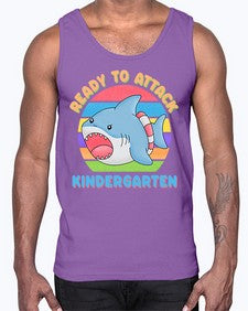 Ready to Attack Kindergarten 712#- kindergarten- Cotton Tank