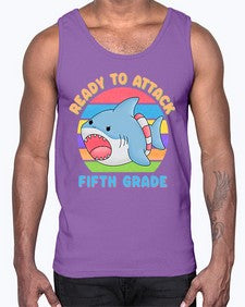 Ready to Attack fifth Grade 709#- fifth grade- Cotton Tank